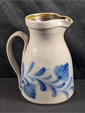 Salmon Falls 2-Quart Iced Tea Pitcher - 1994 Blue Penn